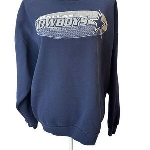 Dallas Cowboys Vintage NFL Navy Crewneck Sweater